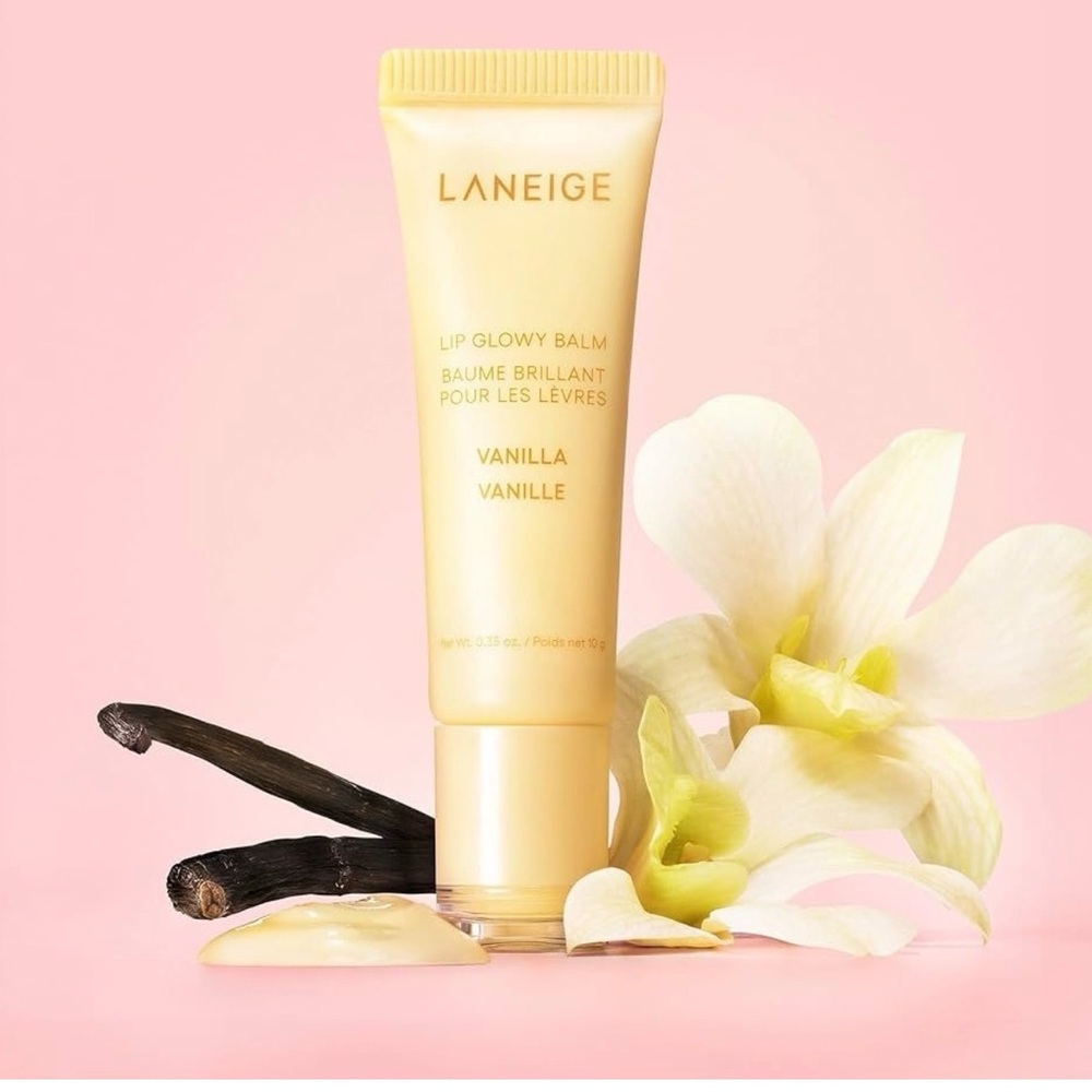 LANEIGE Vanilla Lip Balm in Soft Yellow